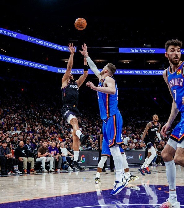 pulse-kaiyun.com-121-109！亚历山大狂砍42分，雷霆再胜太阳，系列赛3-0夺赛点|谢伊·吉尔杰斯-亚历山大|俄克拉荷马雷霆队|亚历克斯-卡鲁索|亚历克斯·卡鲁索|菲尼克斯太阳队_新浪体育_新浪新闻
